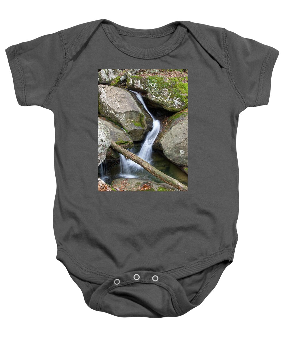 Laurel Fall Baby Onesie featuring the photograph Laurel Creek 3 by Phil Perkins