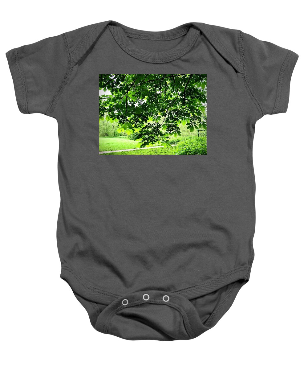  Baby Onesie featuring the photograph Leaves No.2 by Gordon James