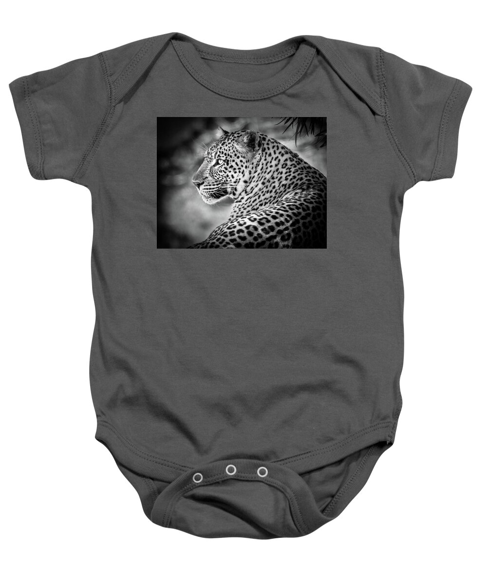 Africa Baby Onesie featuring the photograph Leopard by James Capo