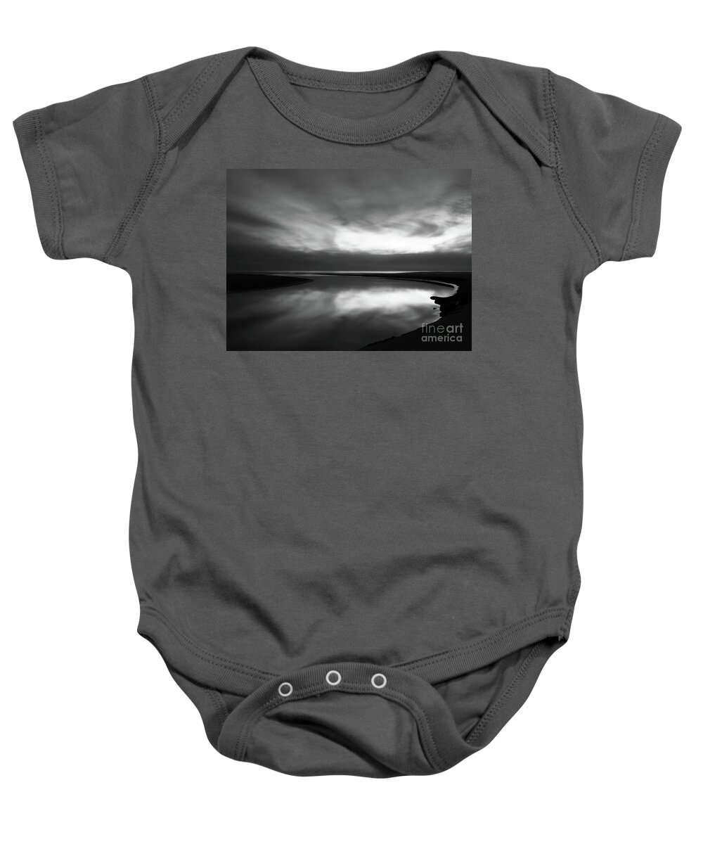 Coast Baby Onesie featuring the photograph Flow by John F Tsumas