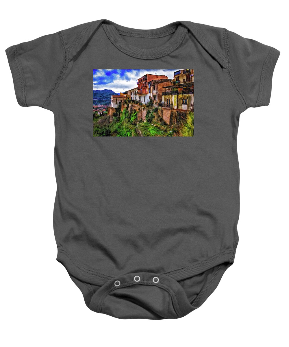2019 Baby Onesie featuring the photograph Living on the Edge by Monroe Payne