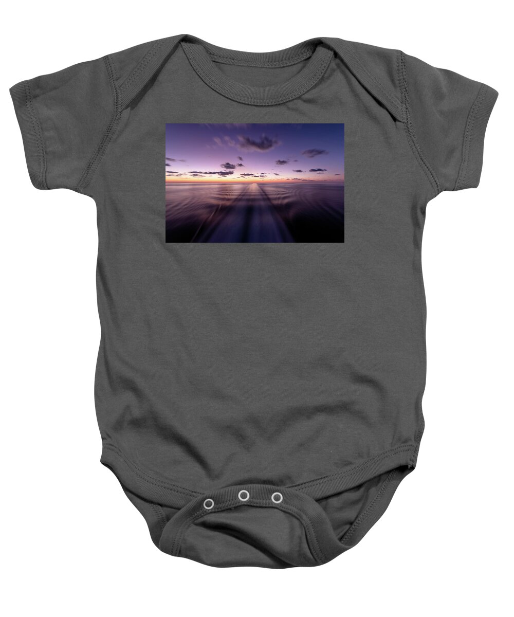 Twilight Baby Onesie featuring the photograph Looking Back by William Dickman