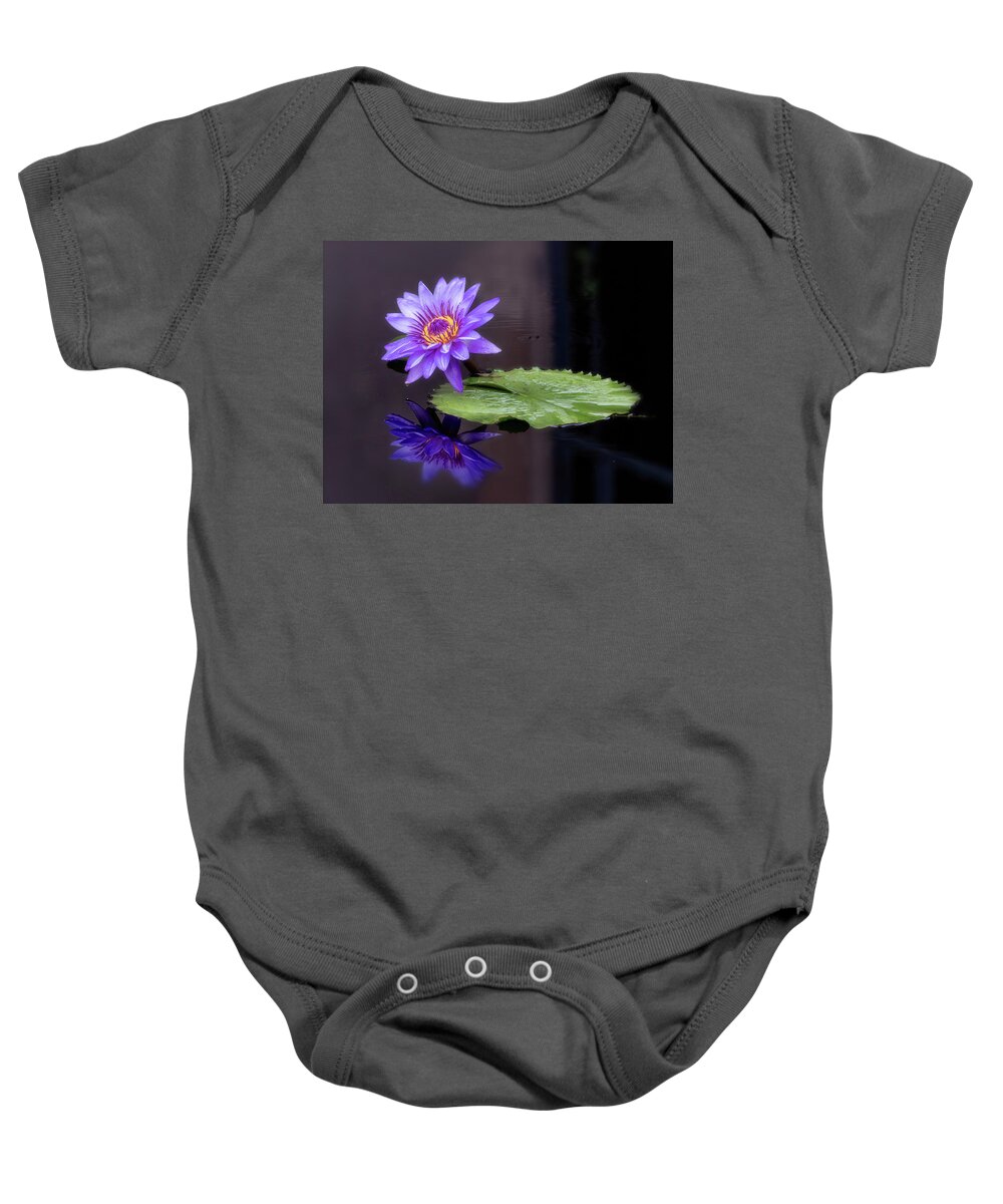 Summer Baby Onesie featuring the photograph Looking glass. by Usha Peddamatham