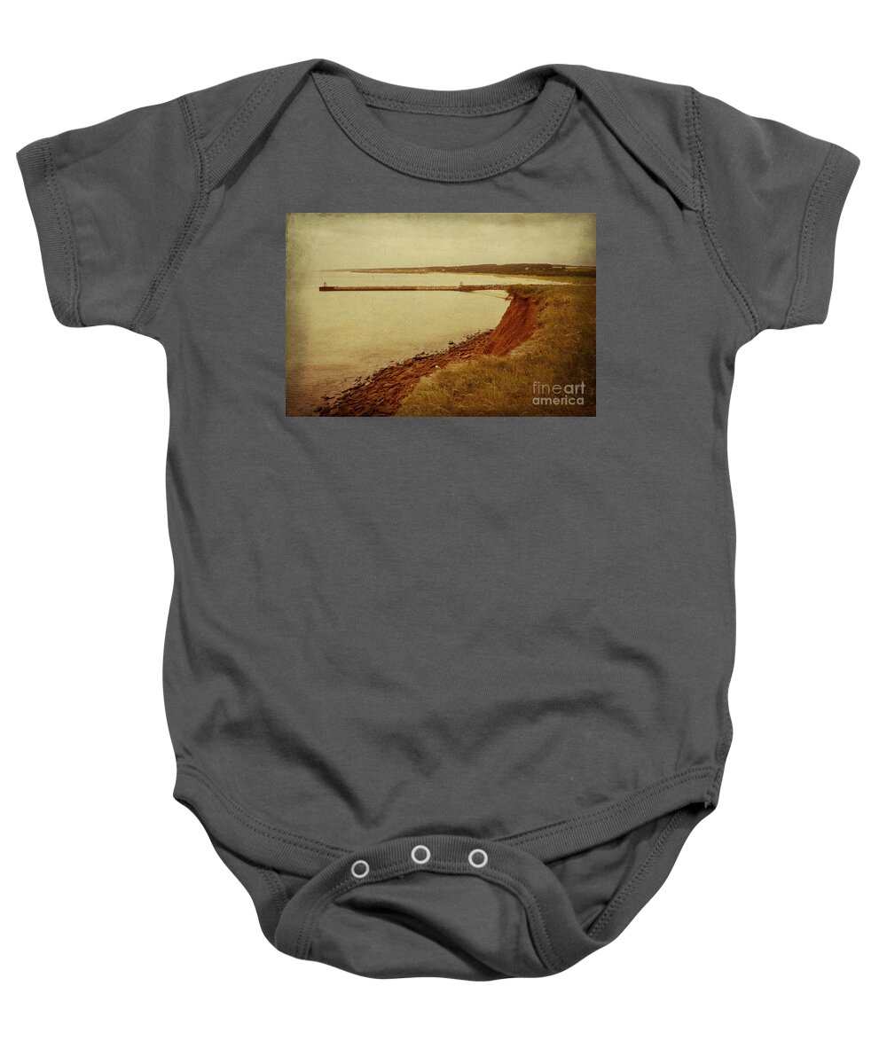 Canada Baby Onesie featuring the photograph Memories of the Shore by RicharD Murphy