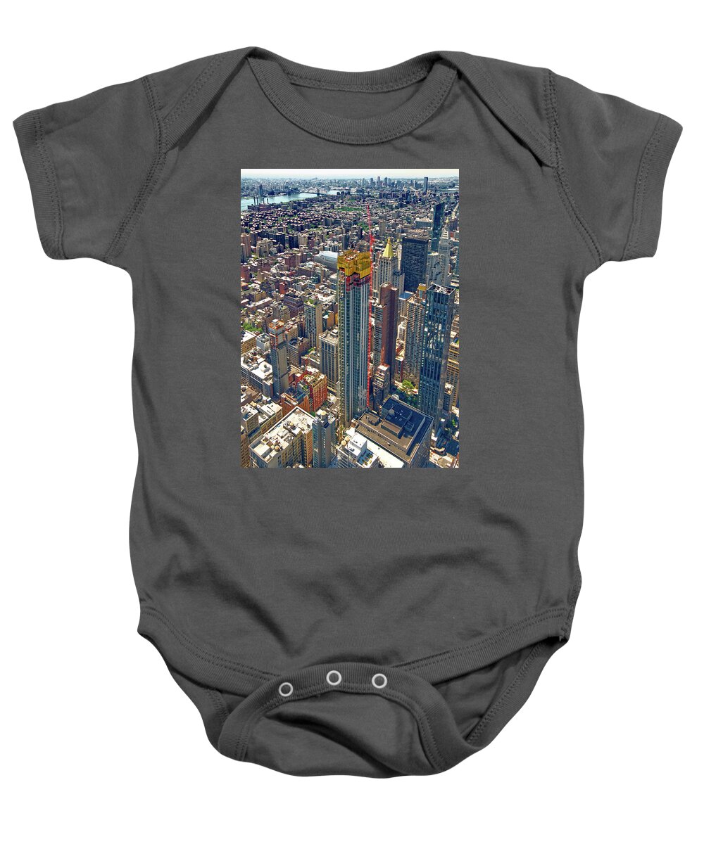 Madison House Baby Onesie featuring the photograph Mh-190626-5912 by Steve Sahm