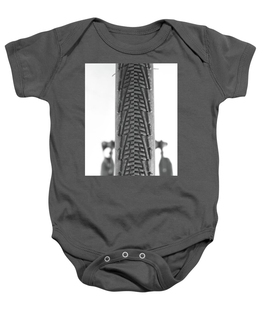 Bicycle Baby Onesie featuring the photograph More Tired by Jeffrey Peterson