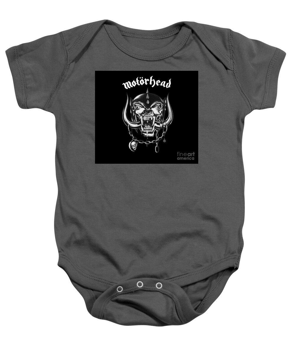 Motor Head Baby Onesie featuring the photograph Motorhead by Action