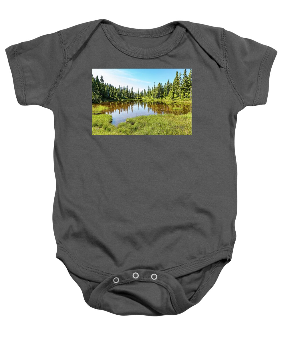 Landscapes Baby Onesie featuring the photograph Mt. Washington, The Other Side - 3 by Claude Dalley