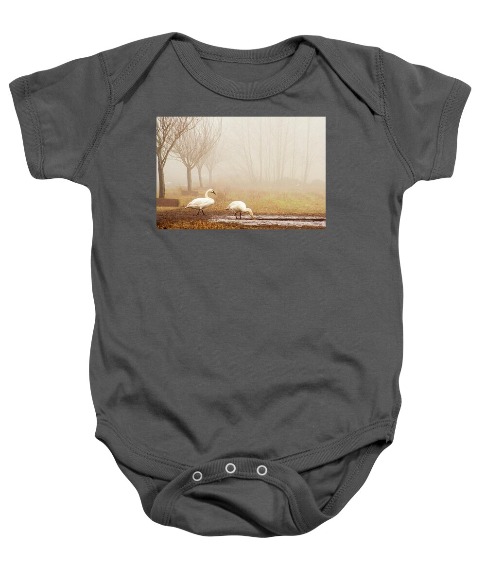 Landscapes Baby Onesie featuring the photograph Mucken In The Mud by Claude Dalley
