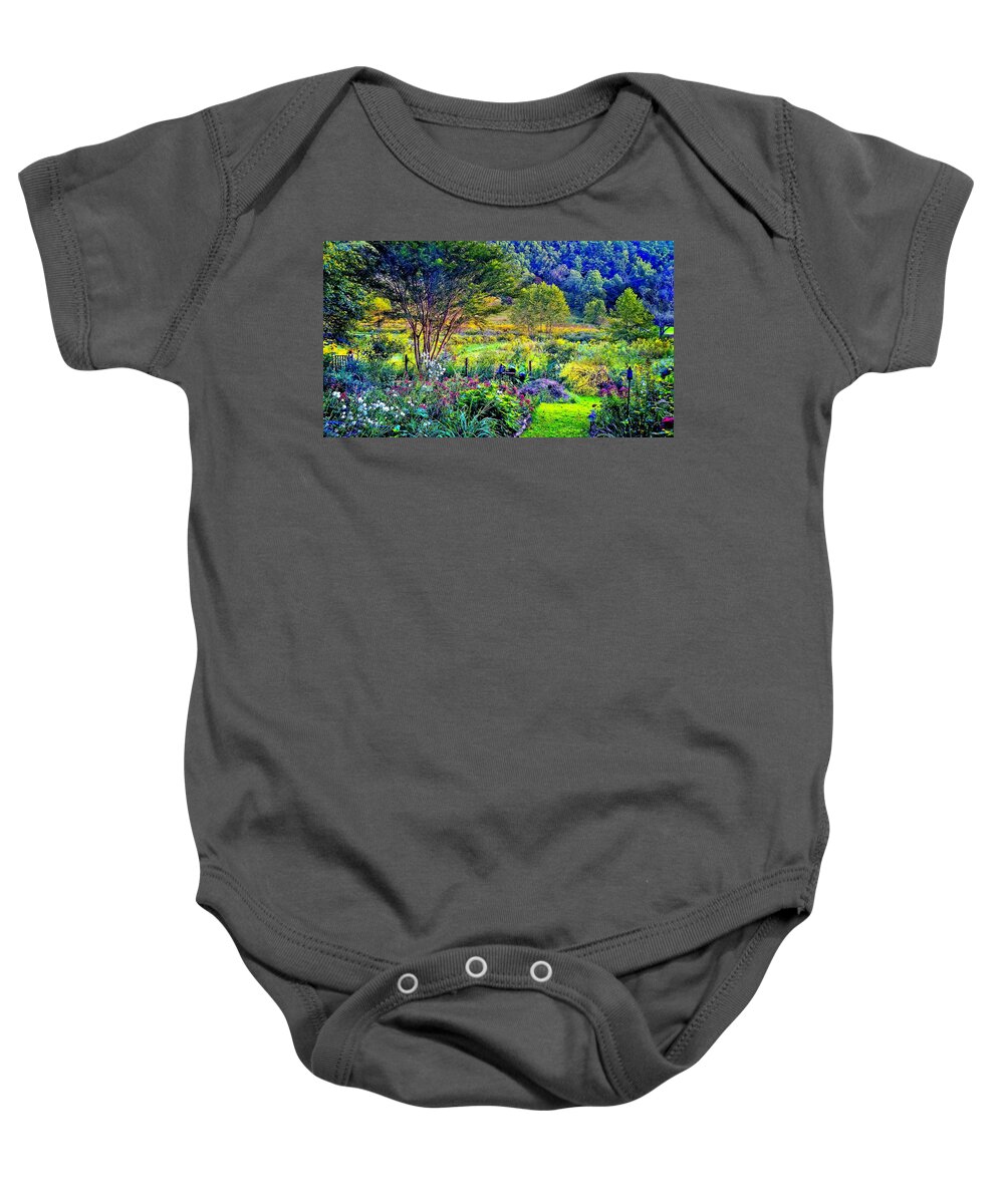 View Baby Onesie featuring the photograph My View by Allen Nice-Webb