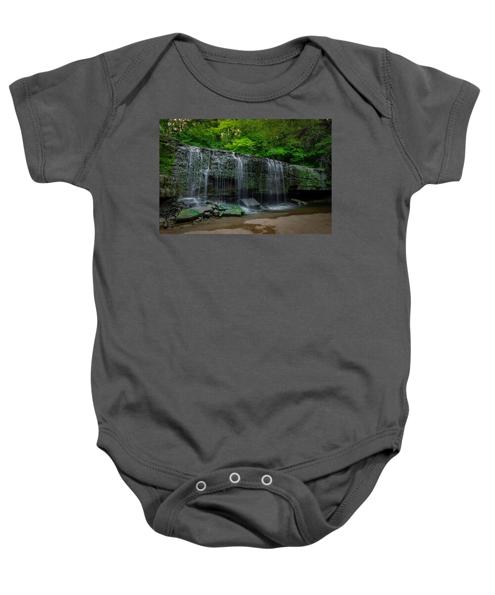 Waterfalls Baby Onesie featuring the photograph Nerstrand Falls by Kevin Argue
