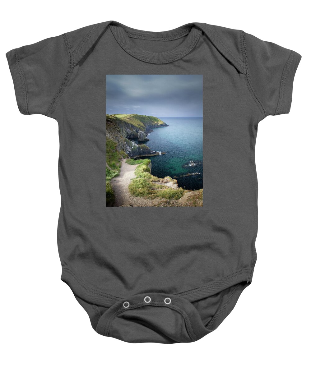 Old Head Of Kinsale Baby Onesie featuring the photograph Old Head of Kinsale by Mark Callanan