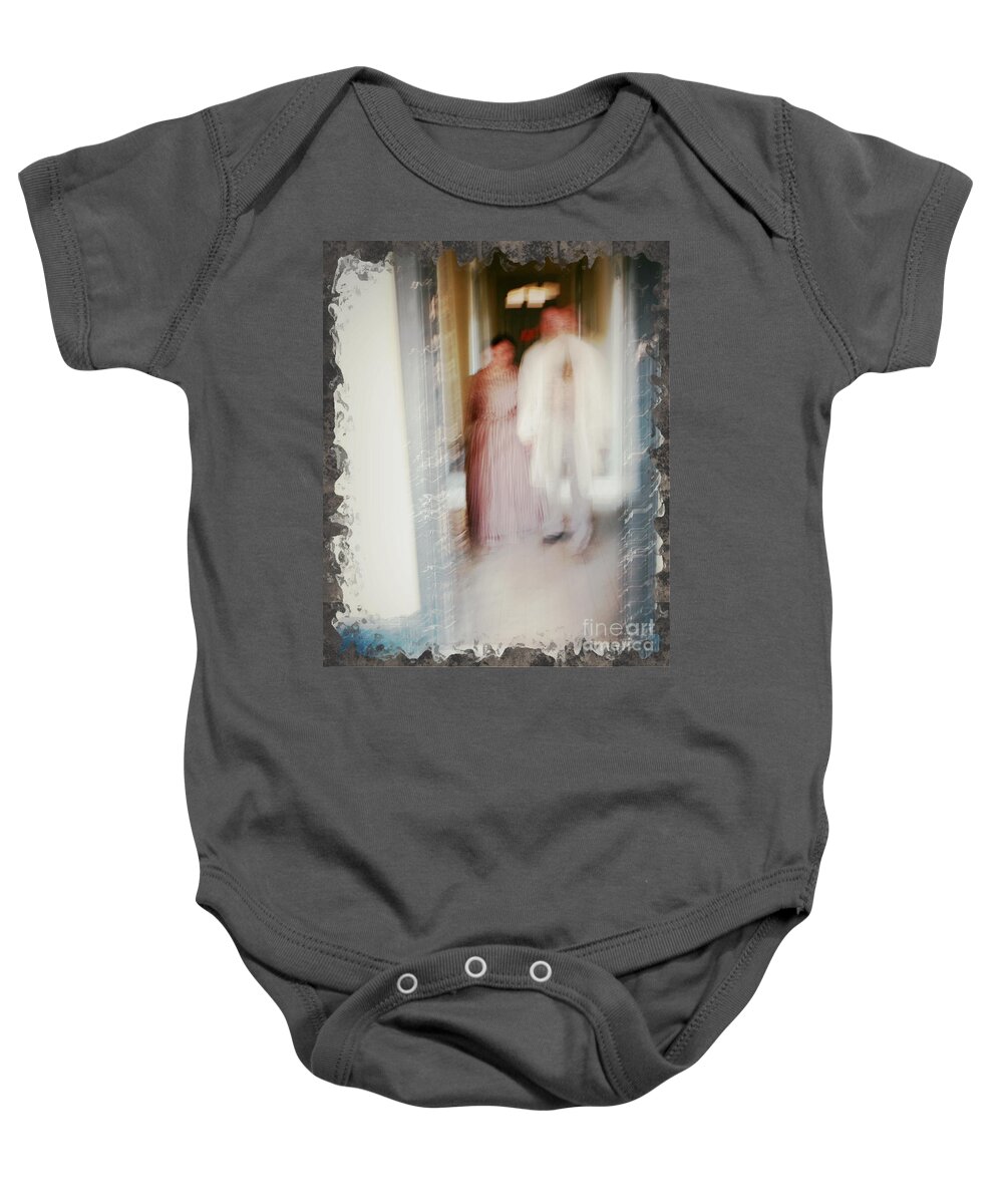 Ghostly Baby Onesie featuring the photograph Old Spirits Rise by Kae Cheatham