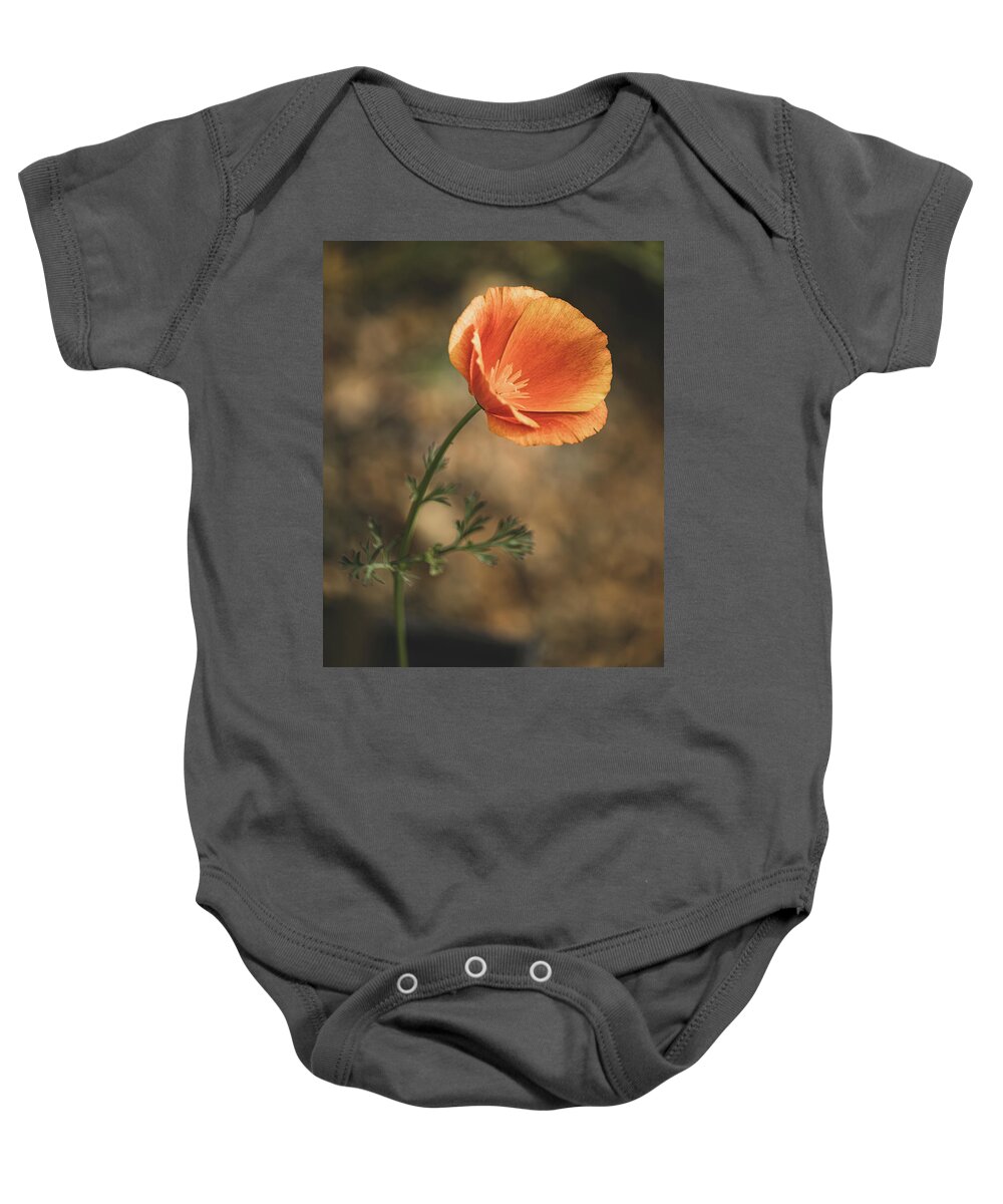 Flower Baby Onesie featuring the photograph Orange Flower by Rick Nelson
