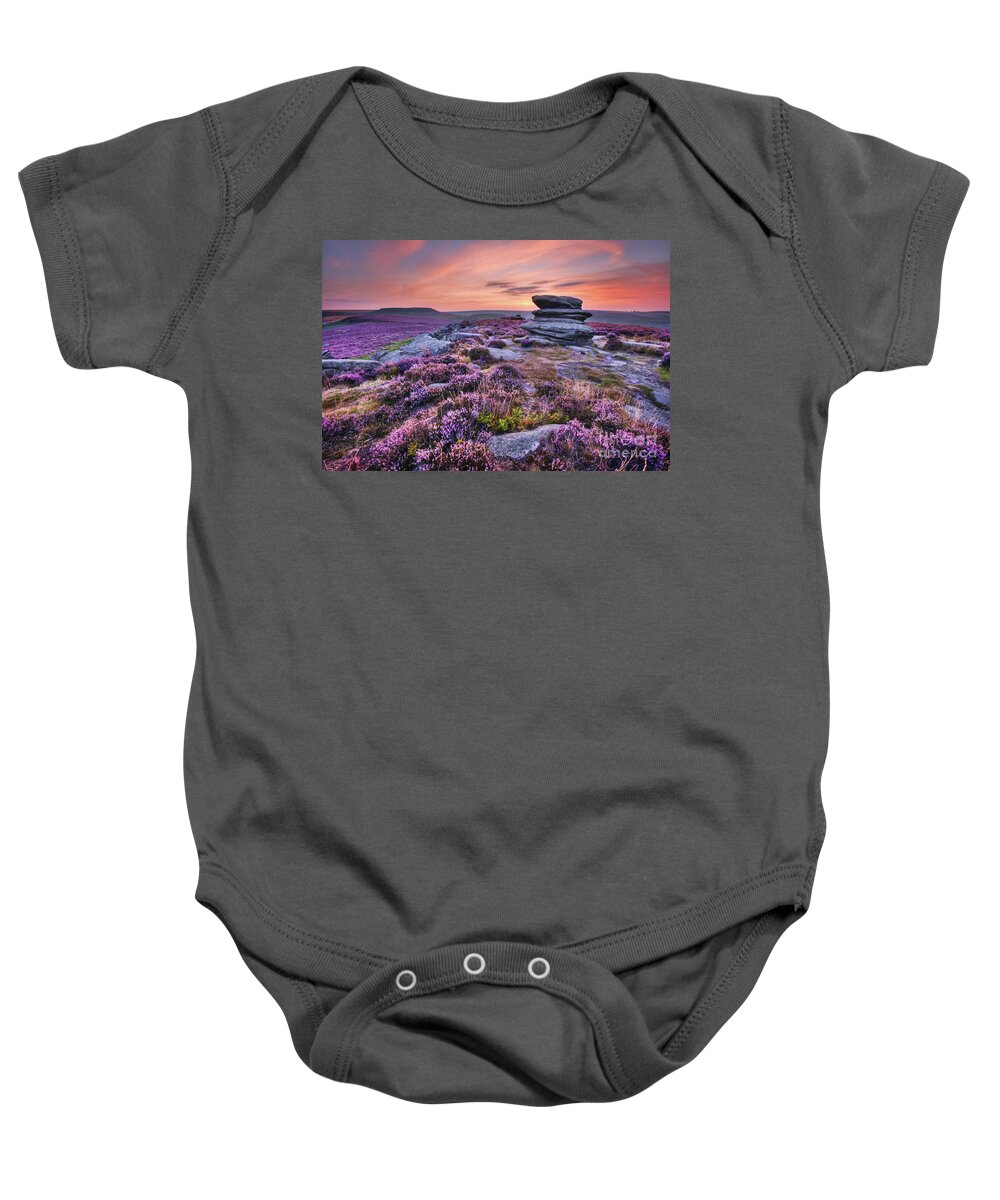 Flower Baby Onesie featuring the photograph Owler Tor 49.0 by Yhun Suarez