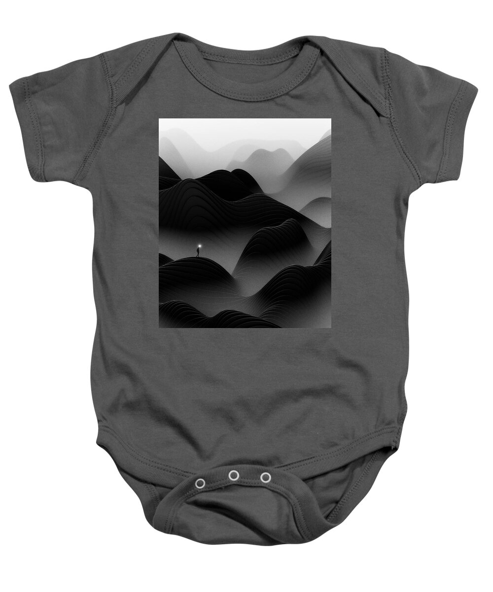 Fine Art Baby Onesie featuring the photograph Pilgrimage by Sofie Conte