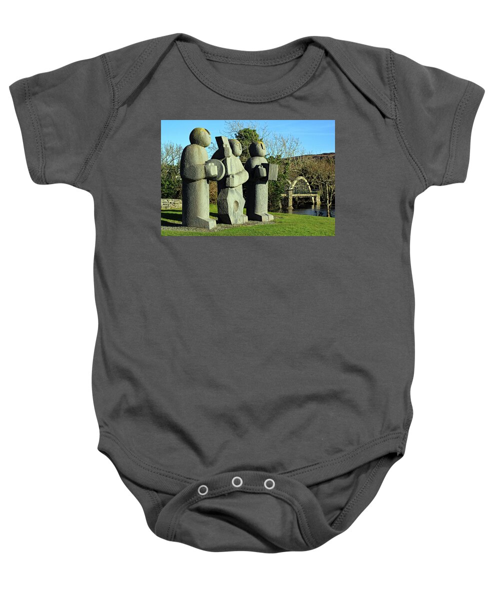 Ireland Baby Onesie featuring the photograph Play Me Some Rolling Stones by Jennifer Robin