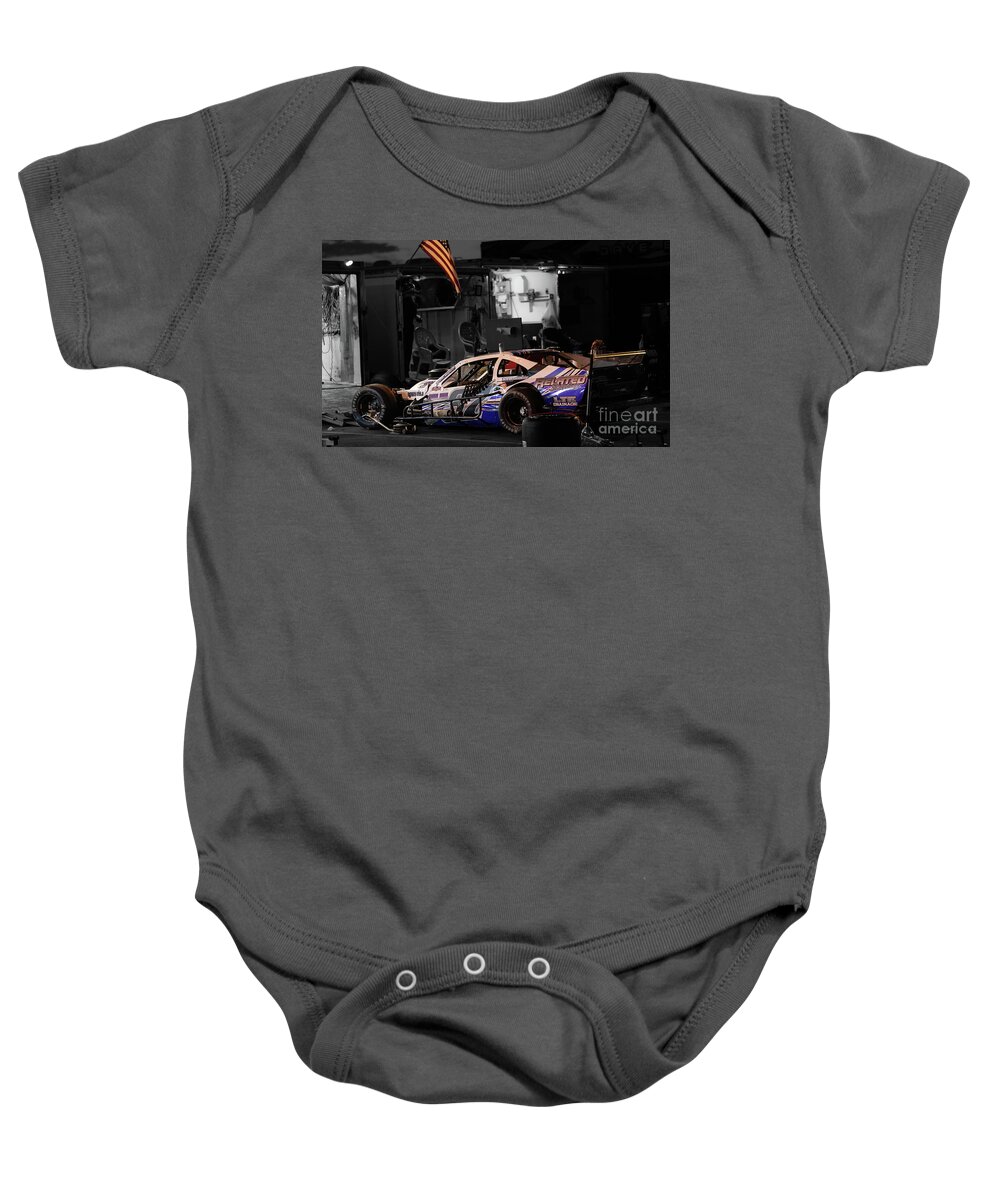 Race Car Baby Onesie featuring the photograph Race Ready by Sean Mills