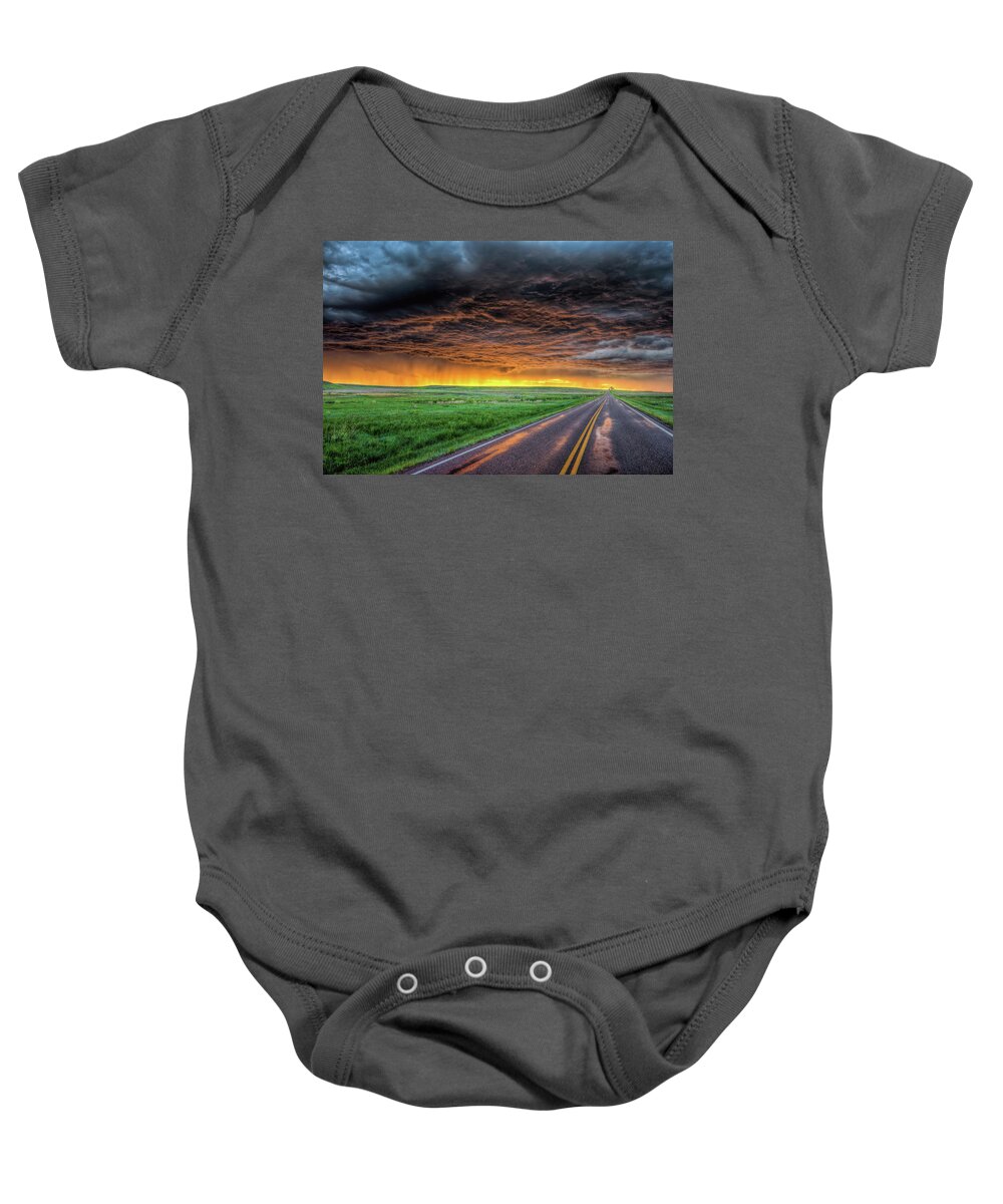 Orman Baby Onesie featuring the photograph Road to Oz by Fiskr Larsen