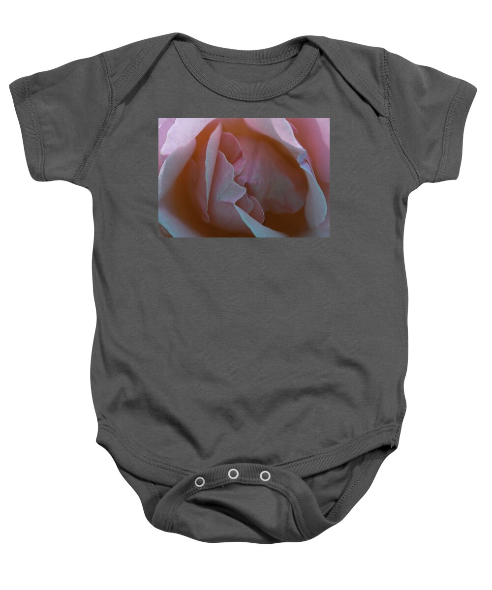 Flowers Baby Onesie featuring the photograph Rose by Tony Spencer