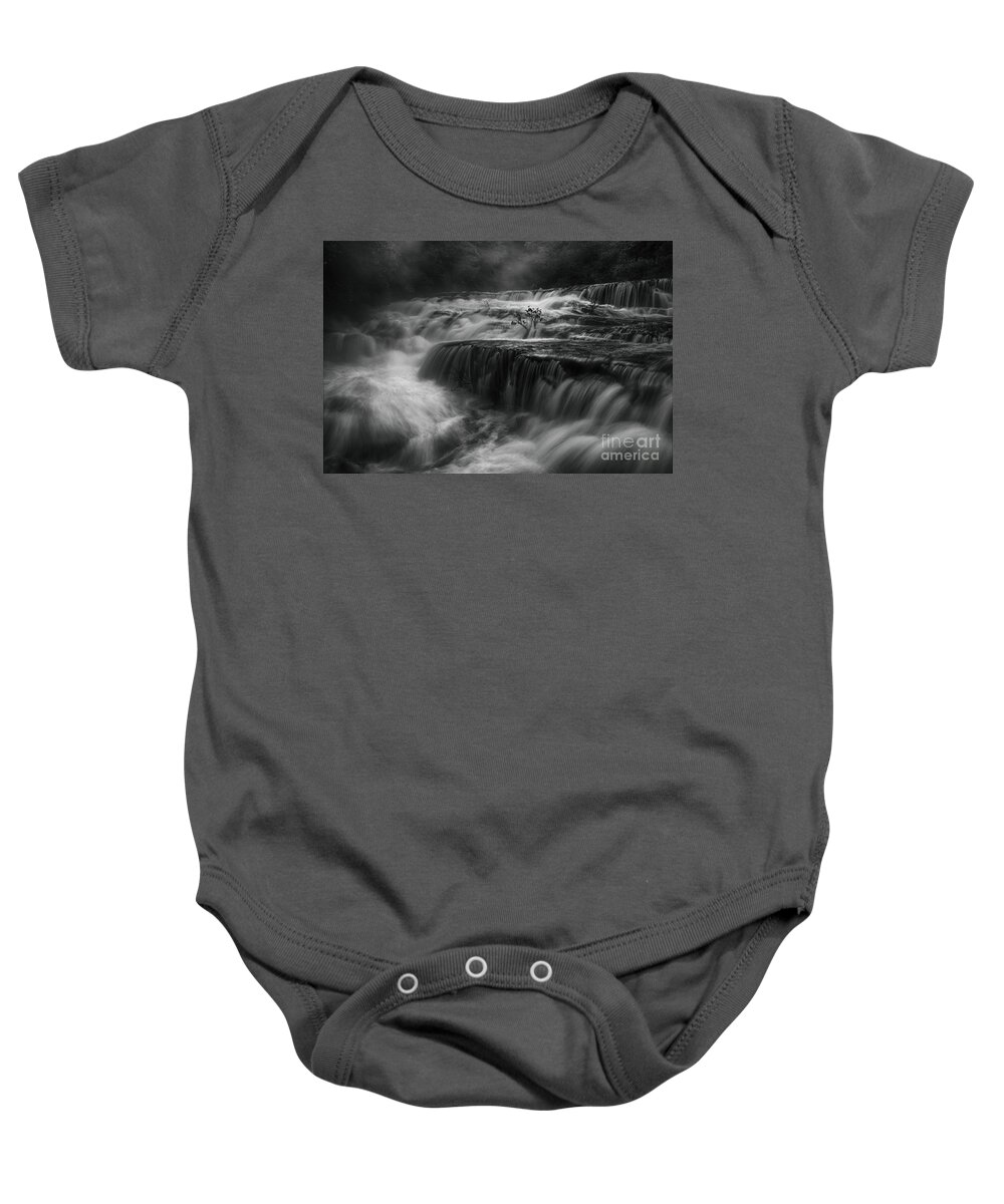 Savage Falls Baby Onesie featuring the photograph Savage Falls 17 by Phil Perkins