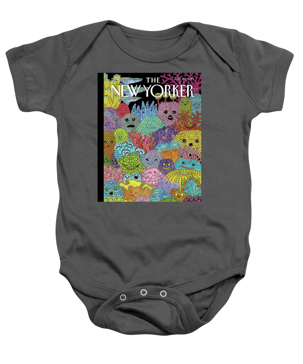 Sea Change Baby Onesie featuring the painting Sea Change by Edward Steed