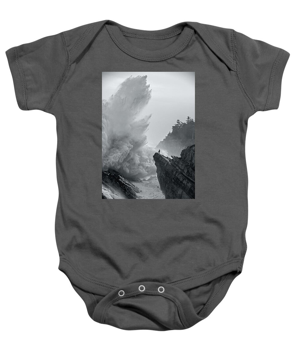 Oregon Baby Onesie featuring the photograph Shore Acres State Park by Darren White