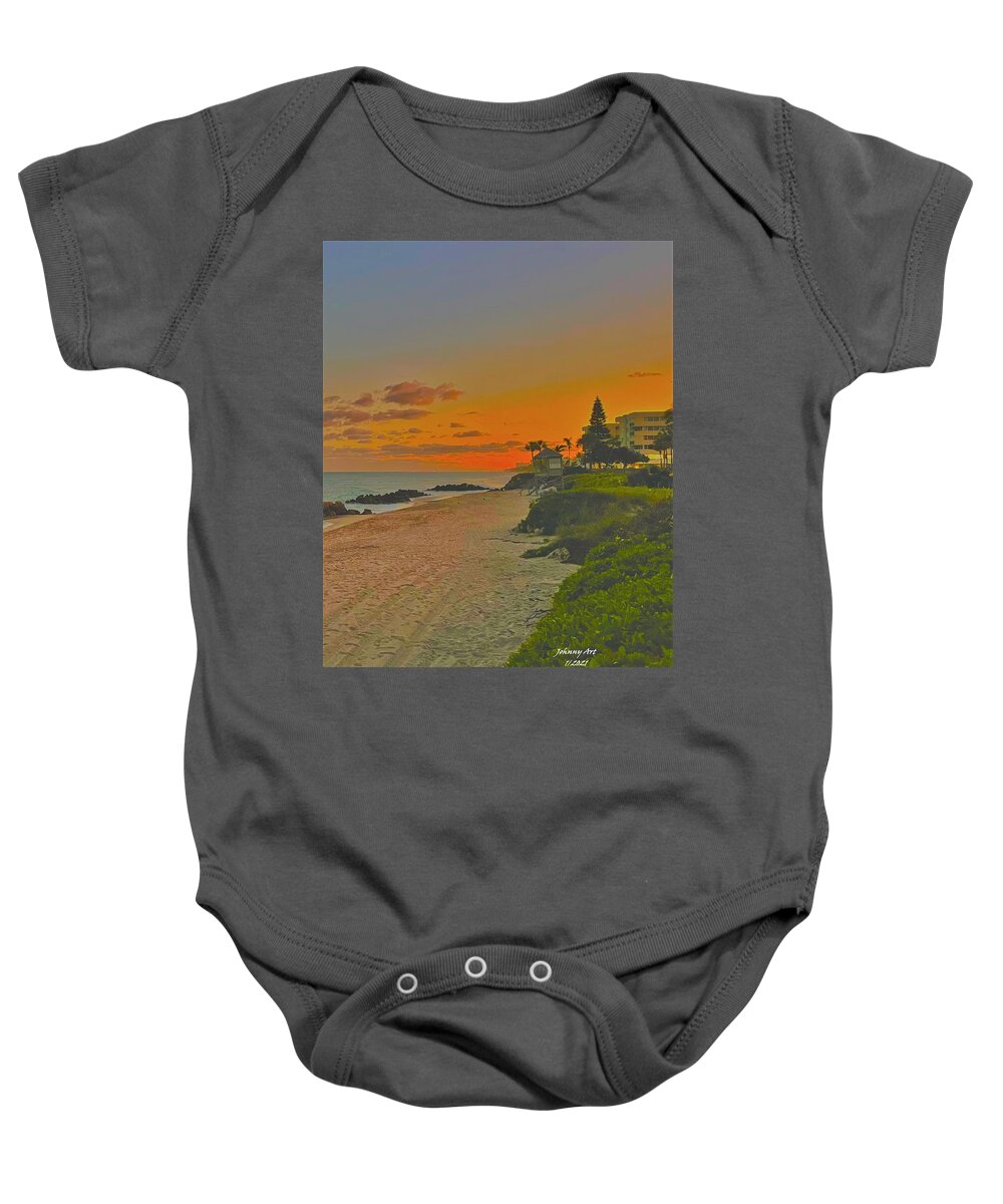 Beaches Baby Onesie featuring the photograph Southern Exposure by John Anderson