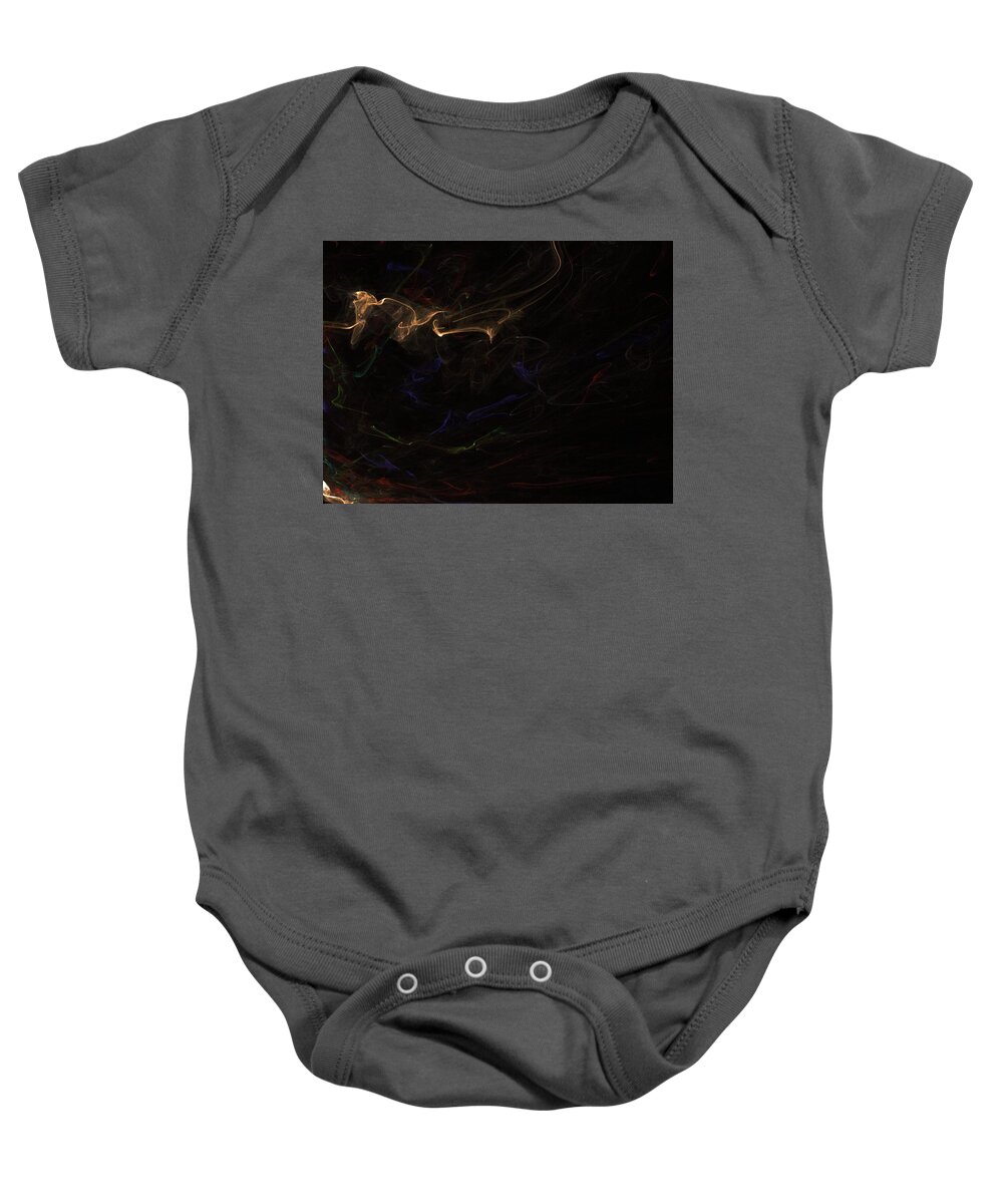 Home Baby Onesie featuring the digital art Stockholm by Morning by Jeff Iverson