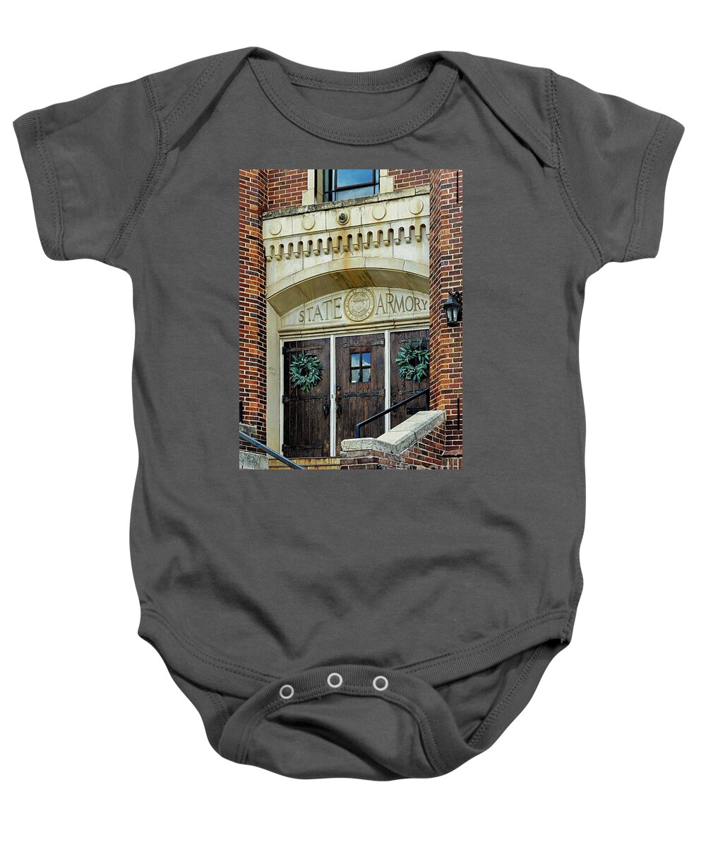 Jon Burch Baby Onesie featuring the photograph Swords to Plowshares by Jon Burch Photography