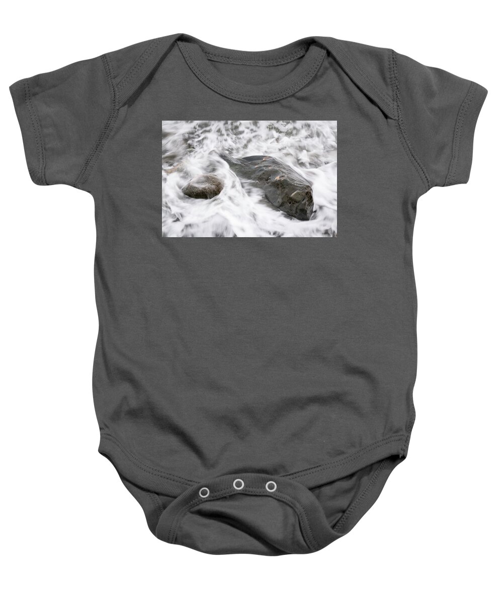 Scenic Baby Onesie featuring the photograph Synchronicity by Mary Lee Dereske