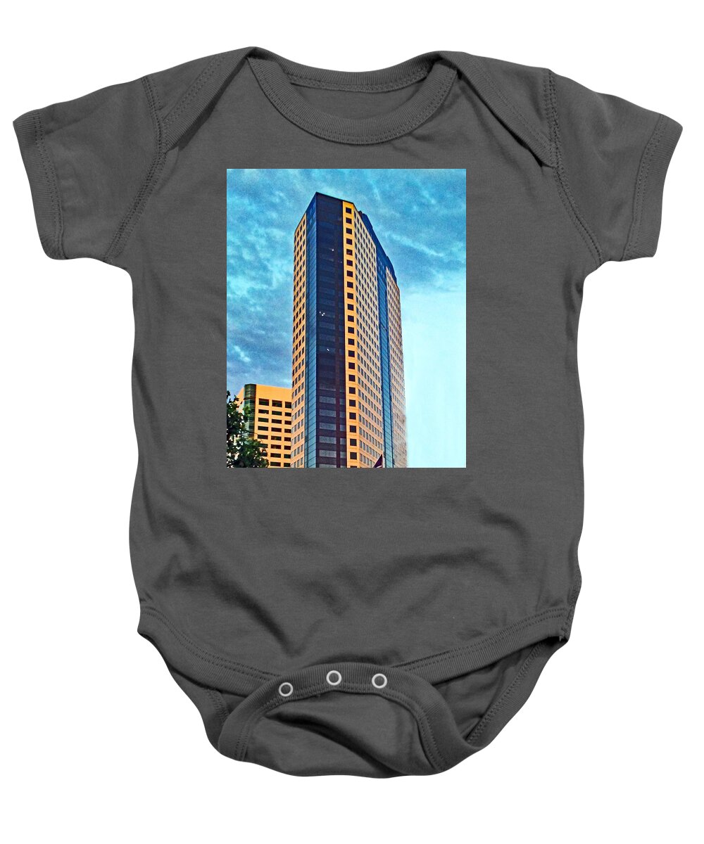 Building Baby Onesie featuring the photograph Tallest by Andrew Lawrence