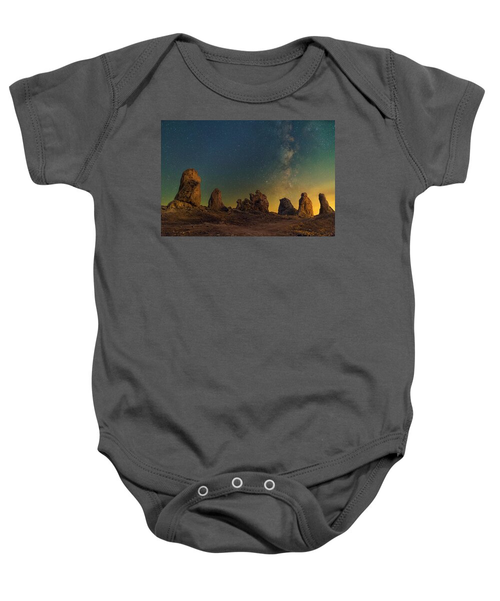 Astronomy Baby Onesie featuring the photograph The Arrival by Ralf Rohner