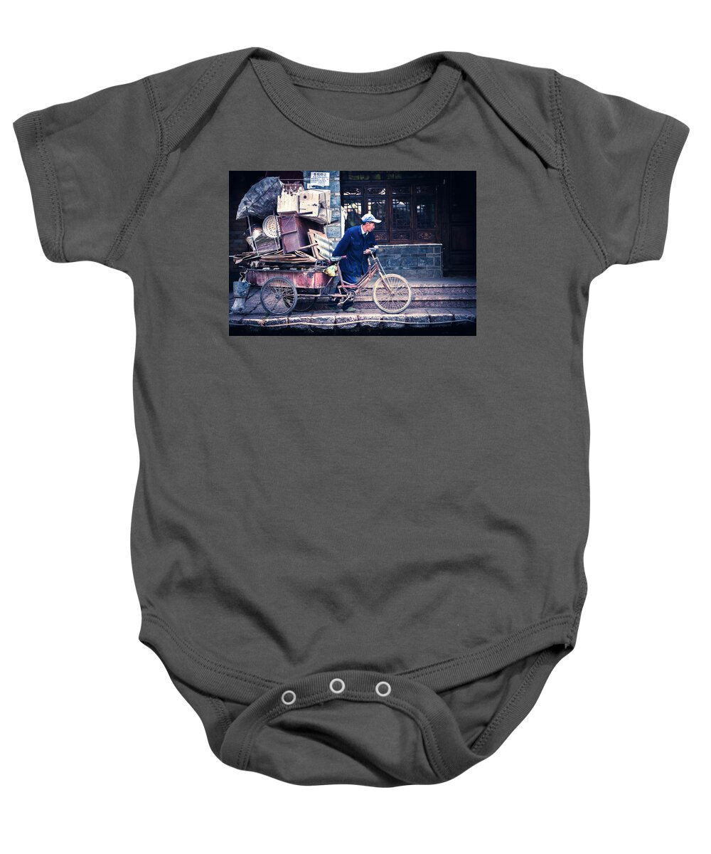 China Baby Onesie featuring the photograph Collector by Mark Gomez