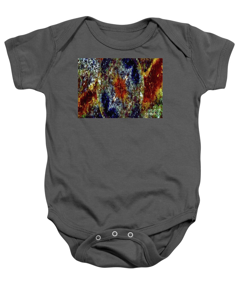 Populations Baby Onesie featuring the mixed media The Day History Rewrote Itself by Aberjhani