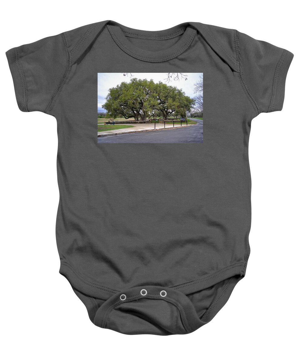 Cemetery Baby Onesie featuring the photograph The Johnson Cemetery by Buck Buchanan