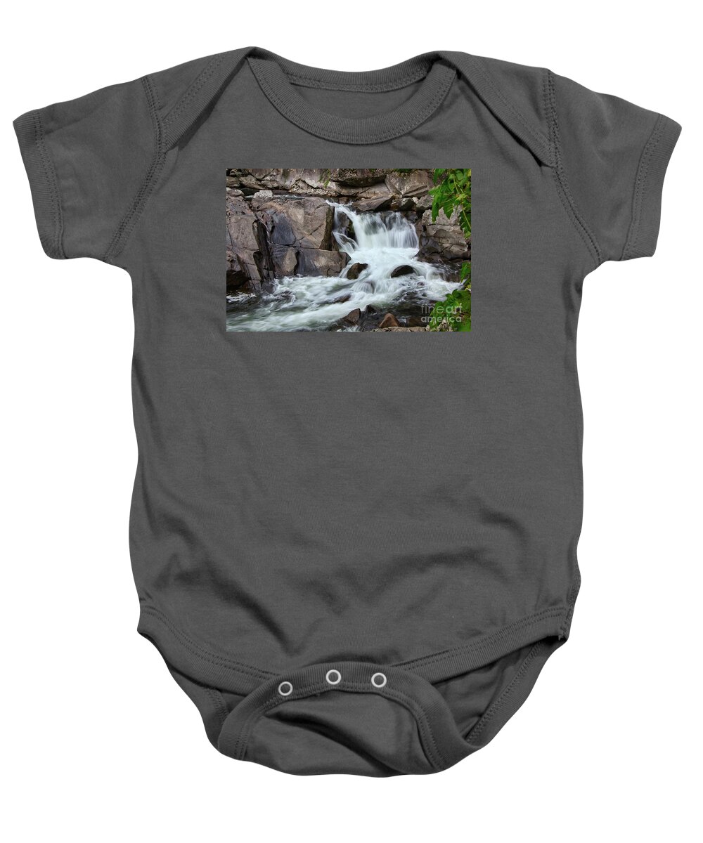 Water Baby Onesie featuring the photograph The sinks, smoky mountains by Theresa D Williams