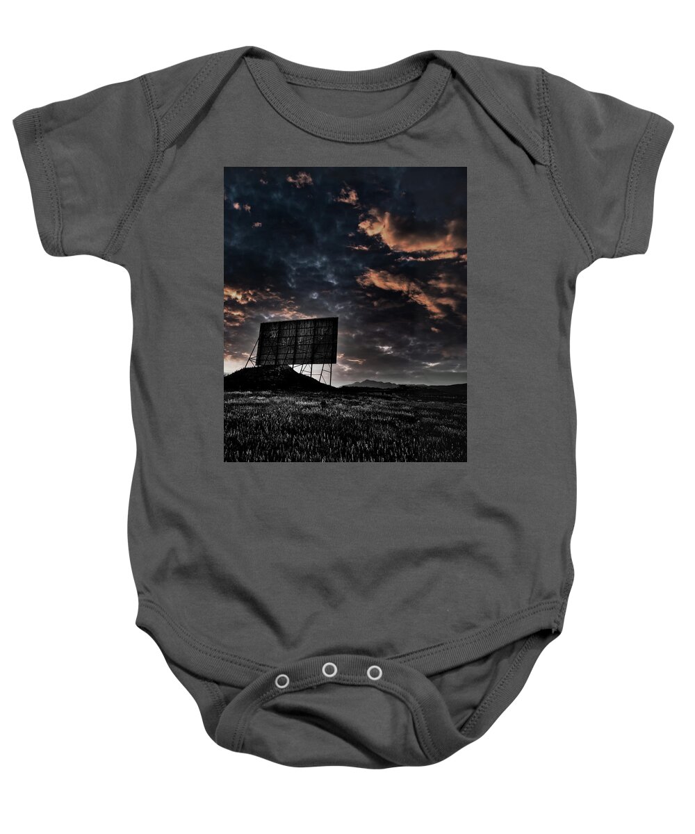 Drive Baby Onesie featuring the digital art Times Gone By Chama, NM by Rene Vasquez