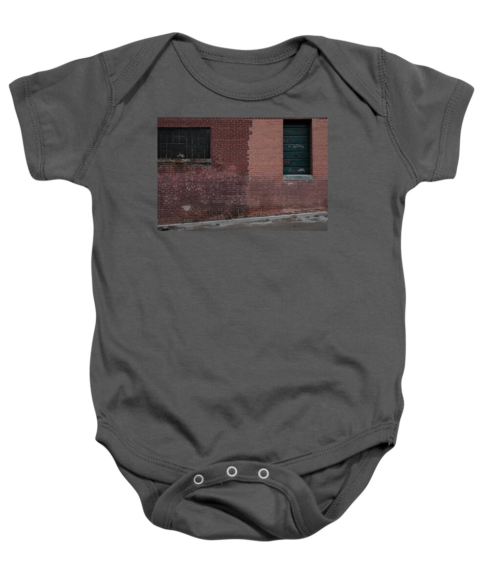 Urban Baby Onesie featuring the photograph Two Sides by Kreddible Trout