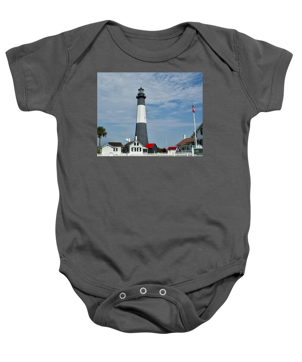  Baby Onesie featuring the photograph Tybee by Annamaria Frost