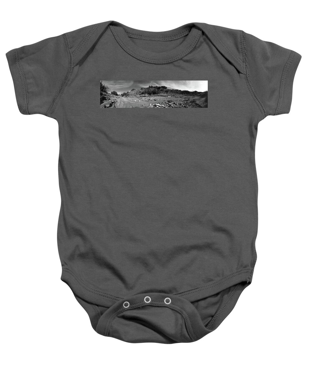 Richard E. Porter Baby Onesie featuring the photograph Untitled IMG_1540, Caprock Canyons State Park, Texas by Richard Porter