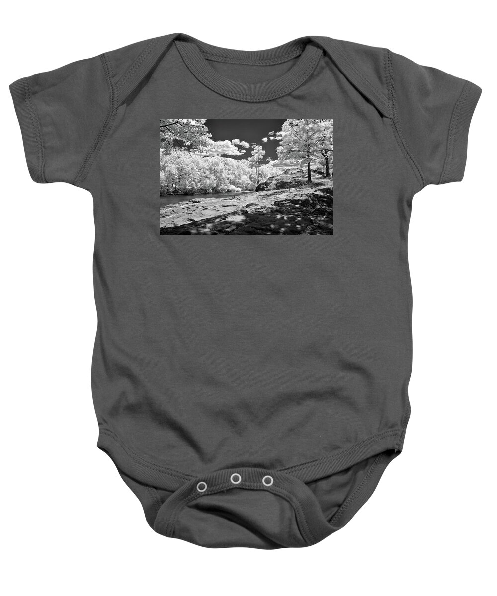 Watchung Mountains Baby Onesie featuring the photograph Watchung Mountain by Anthony Sacco