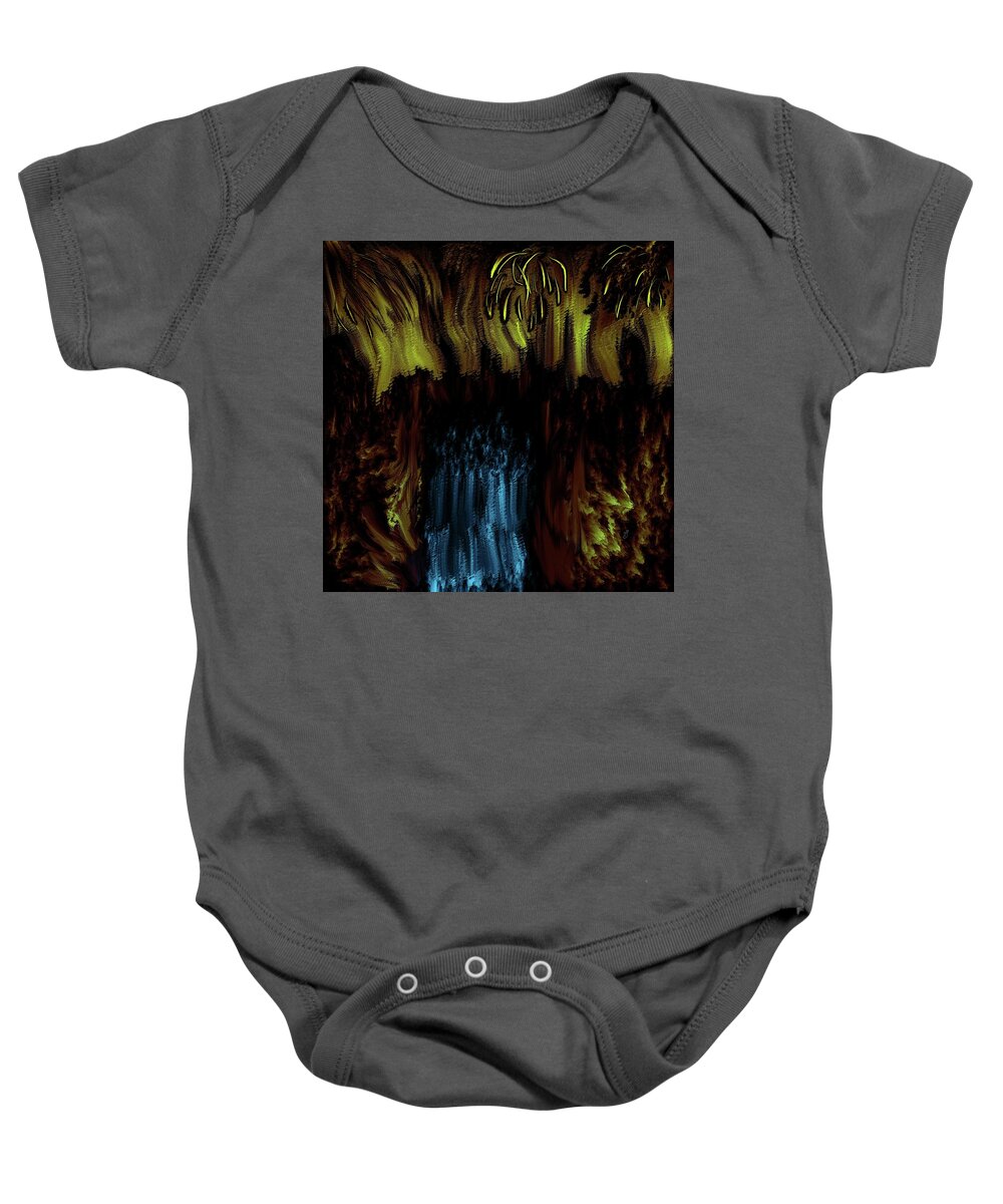 Well Baby Onesie featuring the digital art Well #k9 by Leif Sohlman