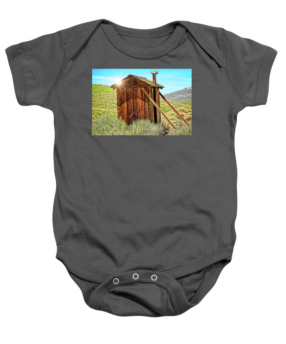Abandoned Baby Onesie featuring the photograph When You Gotta Go by David Desautel