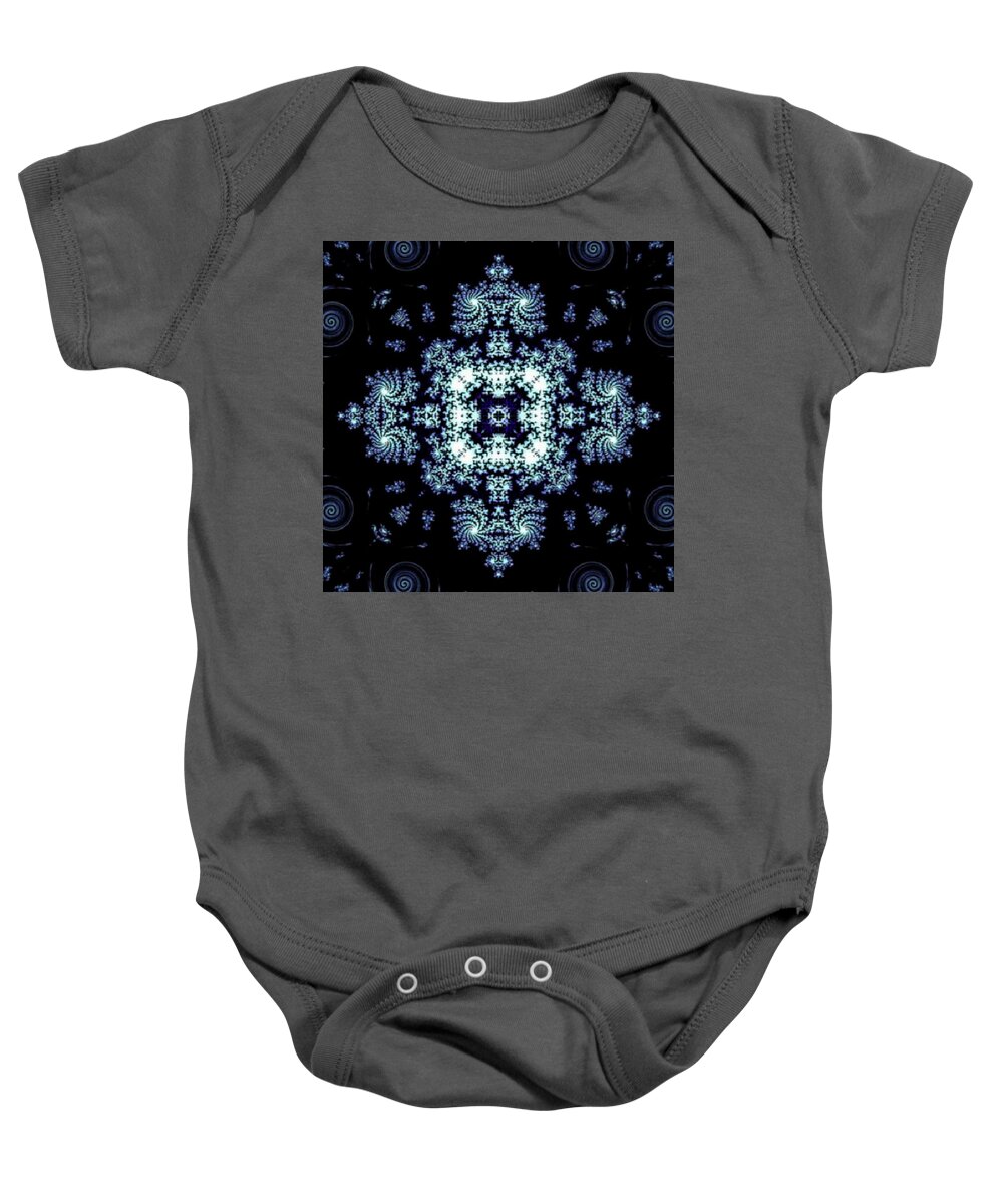 Winter Baby Onesie featuring the digital art Winter Winds by Designs By L