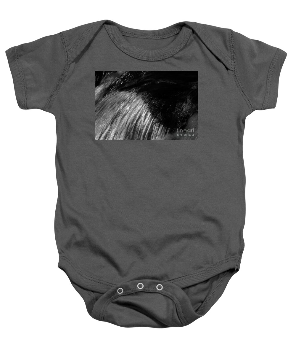 Landscapes Baby Onesie featuring the photograph Zion Waterfall by John F Tsumas