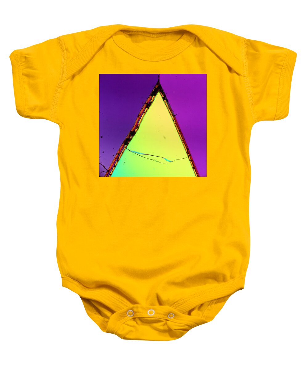 Meteorites Baby Onesie featuring the photograph Fractured Faith by Hodges Jeffery