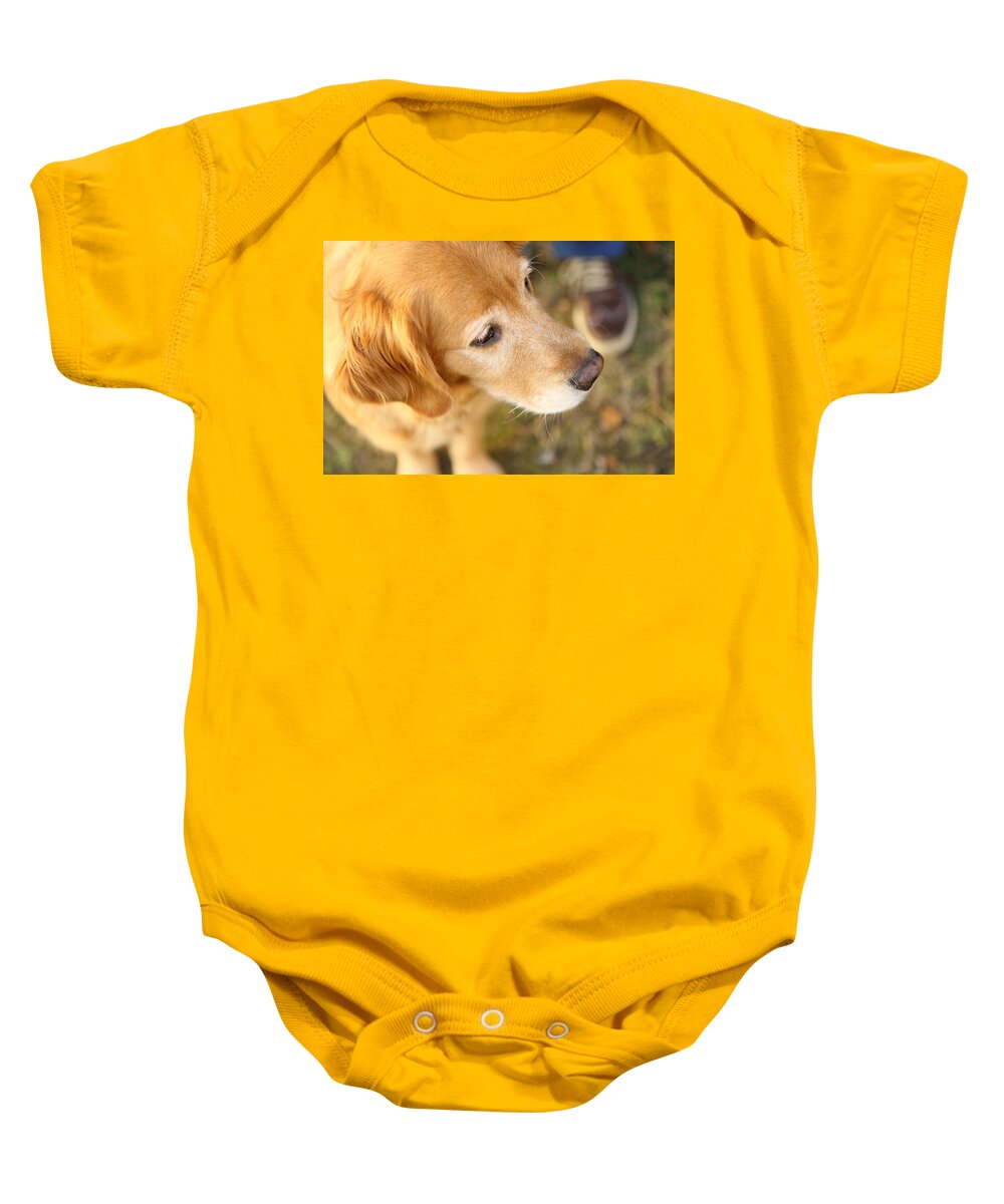  Baby Onesie featuring the photograph Brady 15 by Rebecca Cozart