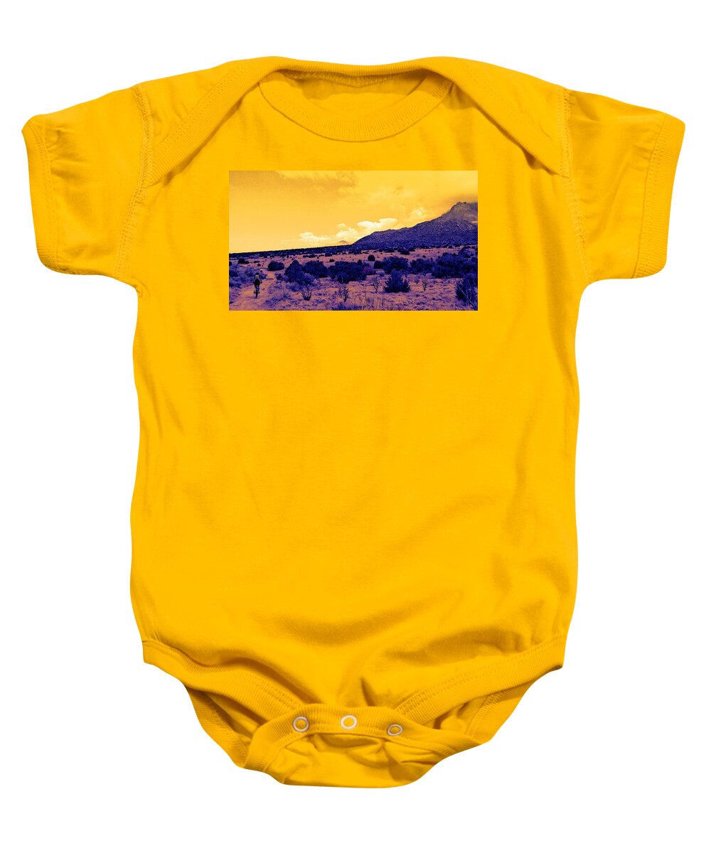 Digital Baby Onesie featuring the photograph Enchanted Ride by Claudia Goodell