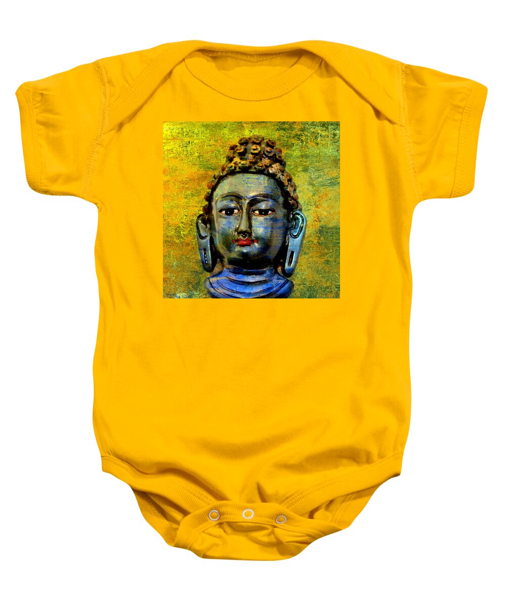 Enlightenment Baby Onesie featuring the painting Enlightenment by Ally White